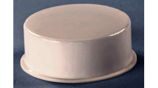 Round Smooth White Acrylic Mini Drop