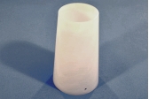 Smooth White Acrylic Cylinder
